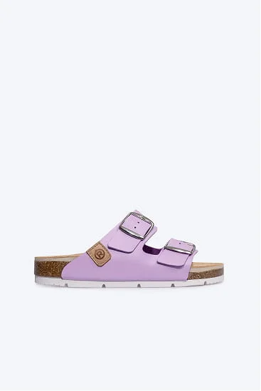 Lavender two-strap sandal